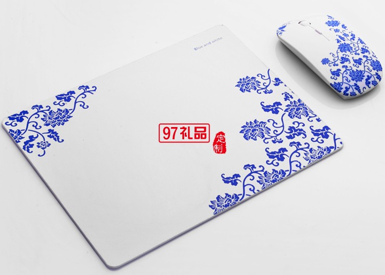 南孚電訊定制logo  無線鼠標鼠標墊商務(wù)兩件套