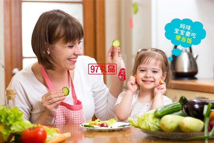 定制飯盒 可愛雙層便當盒 壽司盒