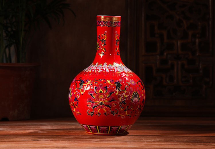 中國風花瓶