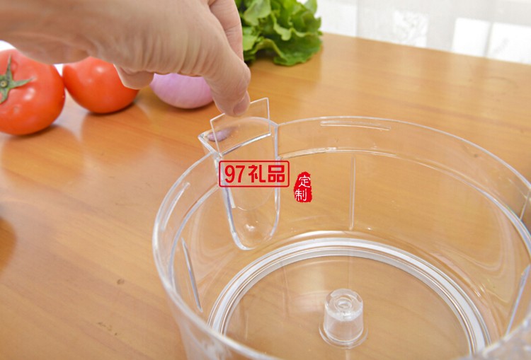 家居禮品 多功能切菜器家用手動手搖蔬菜碎菜器絞肉機 可印logo