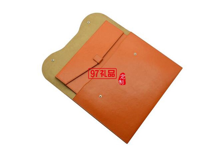 定制高檔商務pu皮革辦公文件袋 