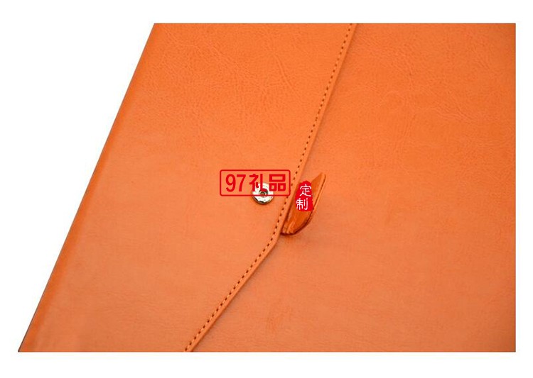 定制高檔商務pu皮革辦公文件袋 