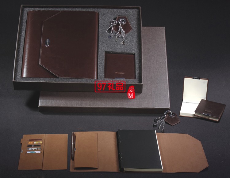 筆記本套裝  商務(wù)套裝記事本 筆  可口可樂定制案例