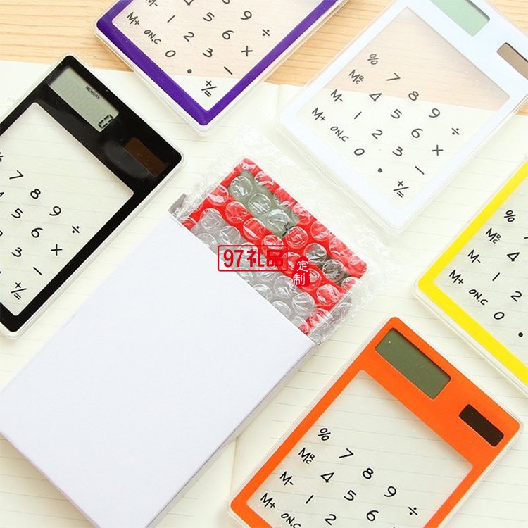 中國電信定制  透明計(jì)算器定制公司廣告禮品