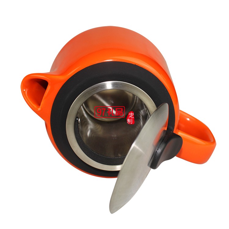 無(wú)鉛陶瓷茶壺三件套