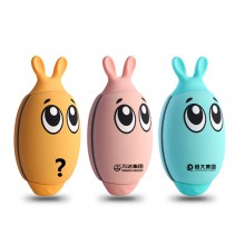 創(chuàng)意萌動移動電源可愛暖手寶定制公司廣告禮品