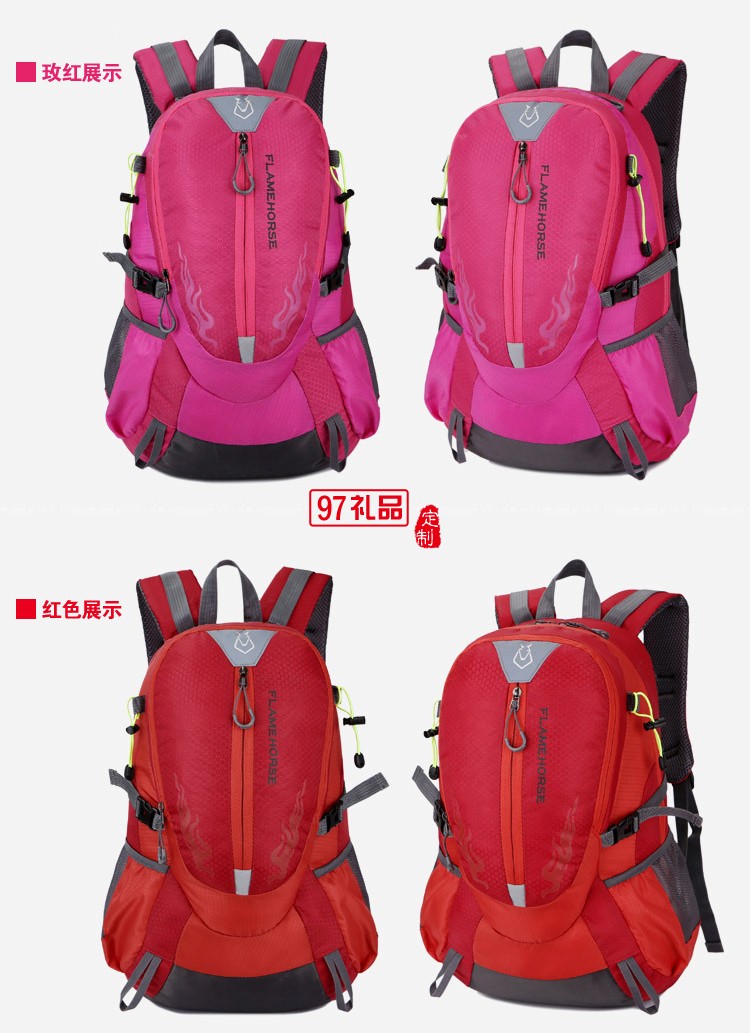 防水雙肩包 戶外運動登山包旅游背包