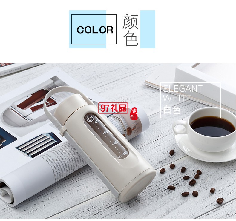  硅膠提繩簡約風(fēng)格 手提風(fēng)格玻璃杯 定制廣告杯 