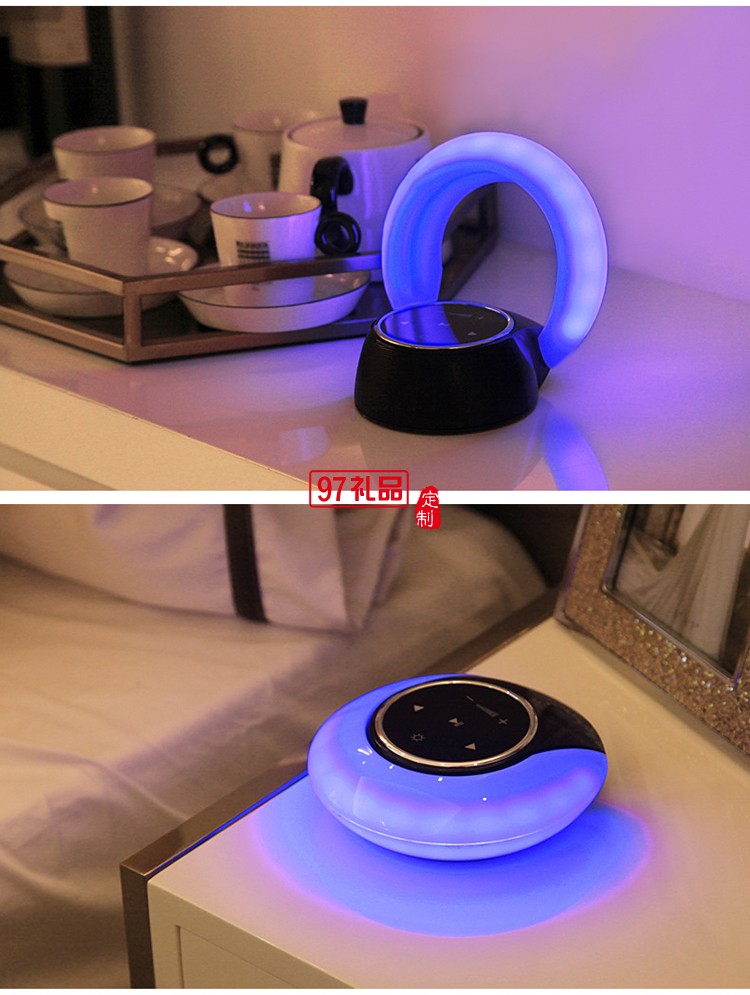 創(chuàng)意LED藍(lán)牙音箱觸控臺(tái)燈定制公司廣告禮品