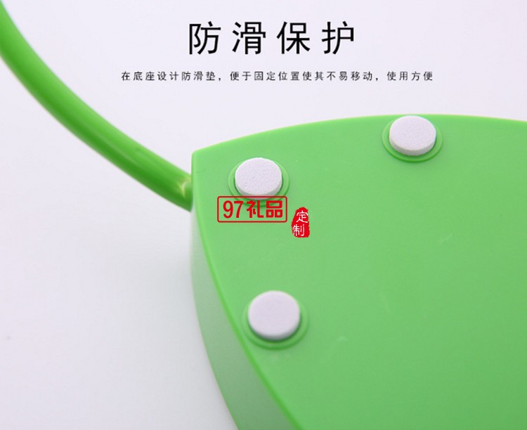 萬達定制創(chuàng)意USB智能插排樹葉拖線插座定制公司廣告禮品