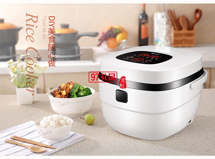 新款智能電飯煲5L多功能帶預(yù)約方煲會(huì)銷禮品