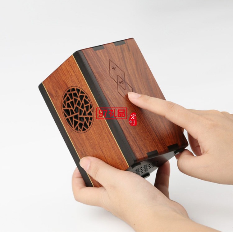 紅木香薰書房客廳辦公室擺件 音響式音樂(lè)香爐 可定制logo