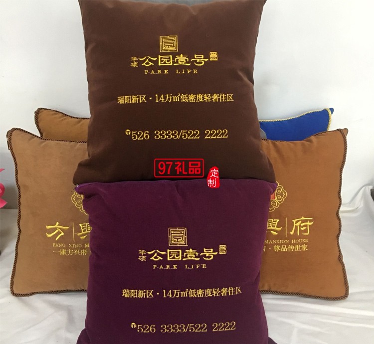 汽車禮品定制抱枕，抱枕被案例