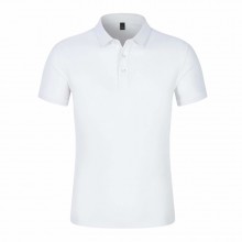 夏季暢銷款經(jīng)典款翻領T恤工作服定制LOGO定制