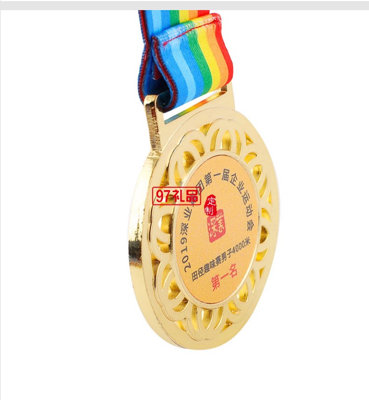深業(yè)集團(tuán)企業(yè)運(yùn)動會定制金屬獎牌比賽獎牌羽毛球籃球足球金銀銅牌定制