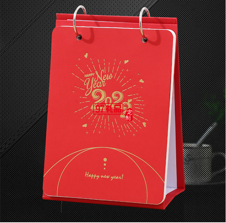 不銹鋼手開雙環(huán)圈成長個(gè)性商務(wù)周歷可定制