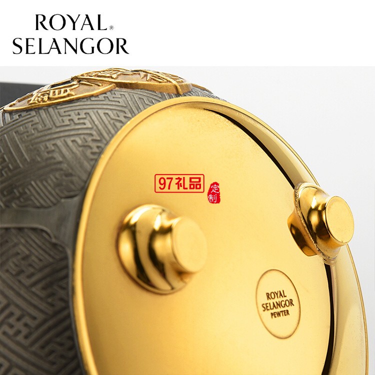 24K鍍金富貴碗商場同款 富貴碗擺件 家居喬遷開業(yè)工藝禮品 擺設裝飾