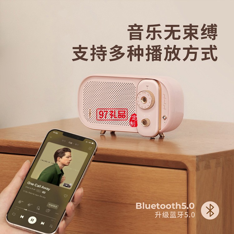無線藍牙音箱迷你便攜式低音炮創(chuàng)意音響usb戶外復古藍牙音響