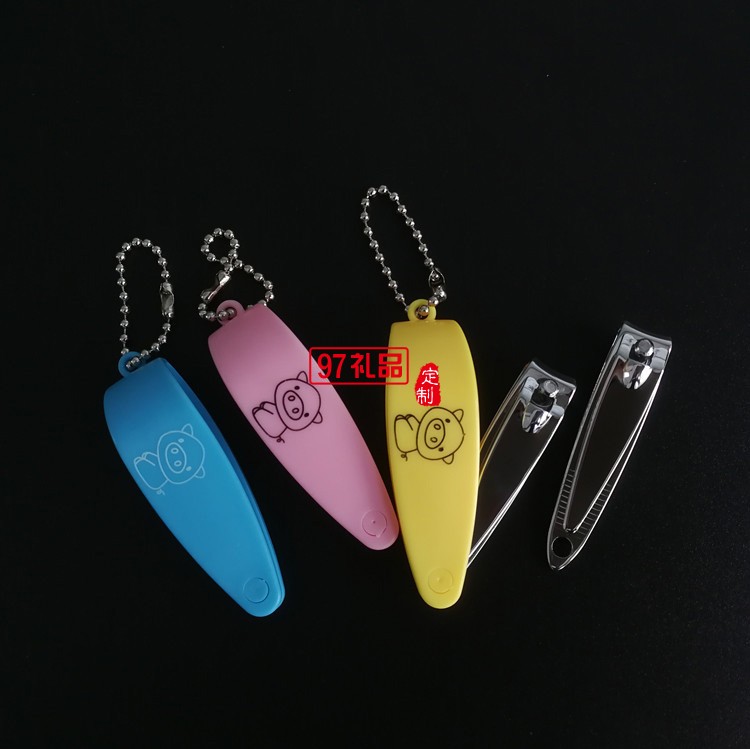 小巧指甲刀可愛(ài)促銷禮品指甲鉗卡通修甲碳鋼指甲 可定制logo