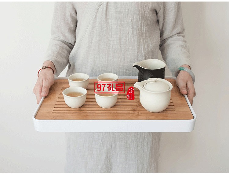 小茶盤竹制托盤儲(chǔ)水式長方形實(shí)木重竹日式簡約干泡臺(tái)竹子茶臺(tái)