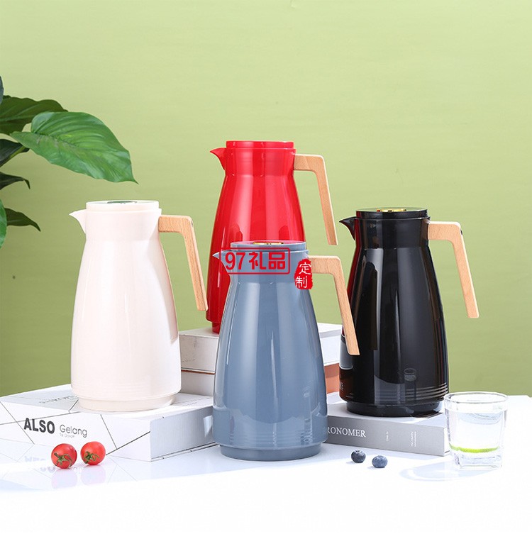 保溫壺玻璃內膽真空熱水瓶室內咖啡壺禮品印logo定制公司廣告禮品