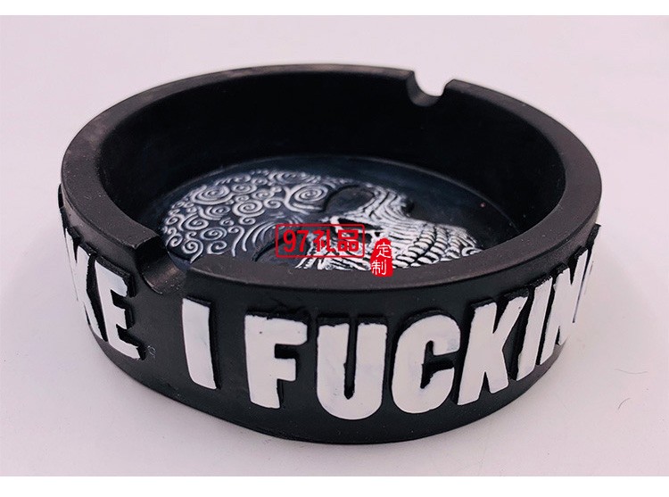 樹(shù)脂立體煙灰缸個(gè)性潮流桌面擺件