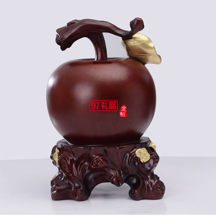 平安是福大小蘋果儲(chǔ)蓄罐存錢罐擺件家居裝飾