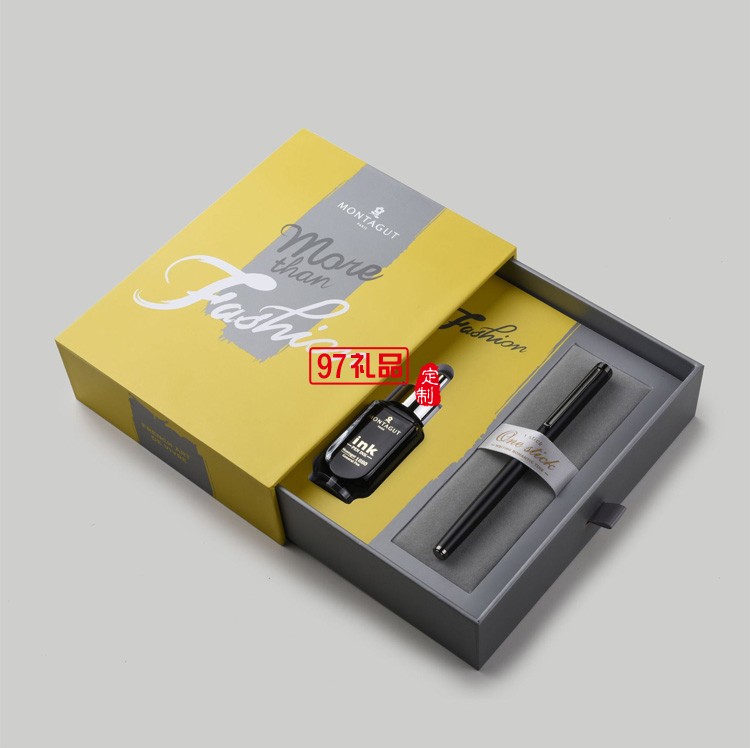 夢特嬌706從容鋼筆墨水禮盒套裝商務