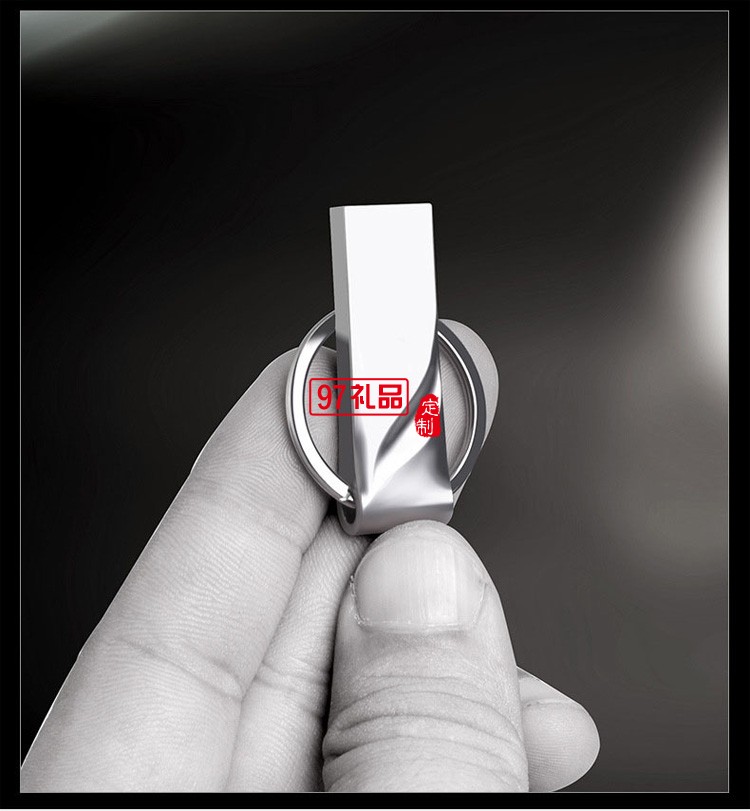 創(chuàng)意金屬U盤禮品刻字批發(fā) 16g 32g 64g定制公司廣告禮品