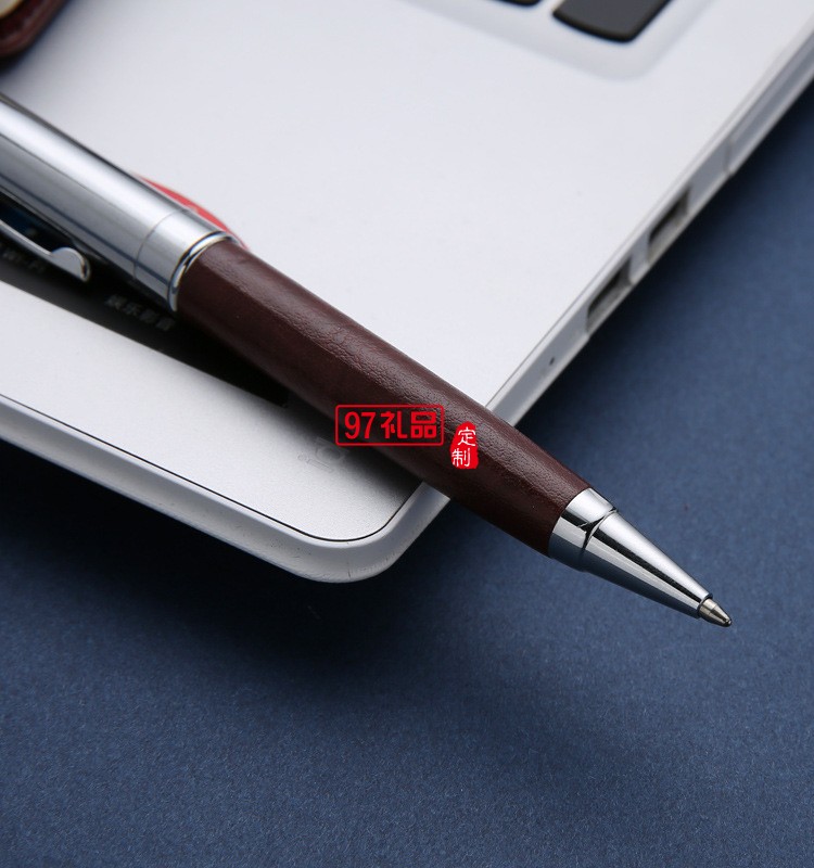 pu煙盒+簽字筆+鑰匙扣名片盒商務扣禮品套裝