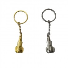 金屬鉆頭鑰匙鏈【金色銀色可選、鉆頭造形、可激光LOOG、掛件 】