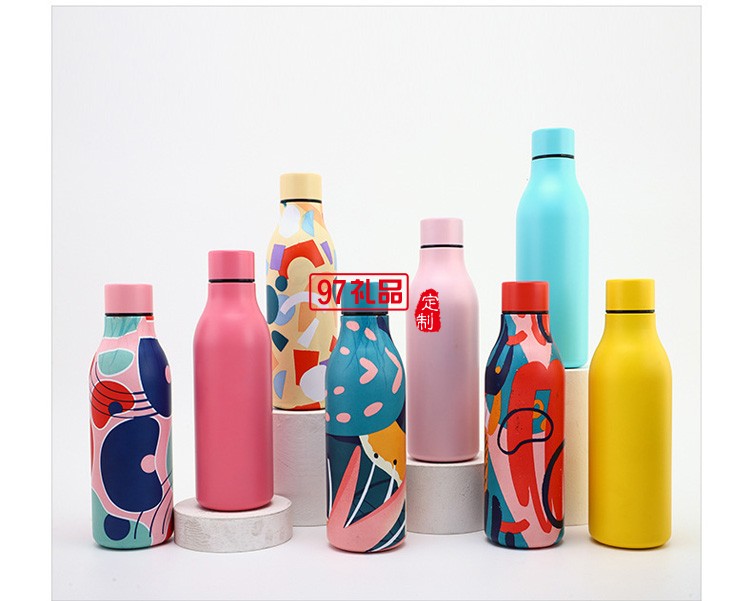 外貿(mào)直供創(chuàng)意新款可樂瓶內(nèi)外304不銹鋼戶外便攜車載保溫保冷水杯