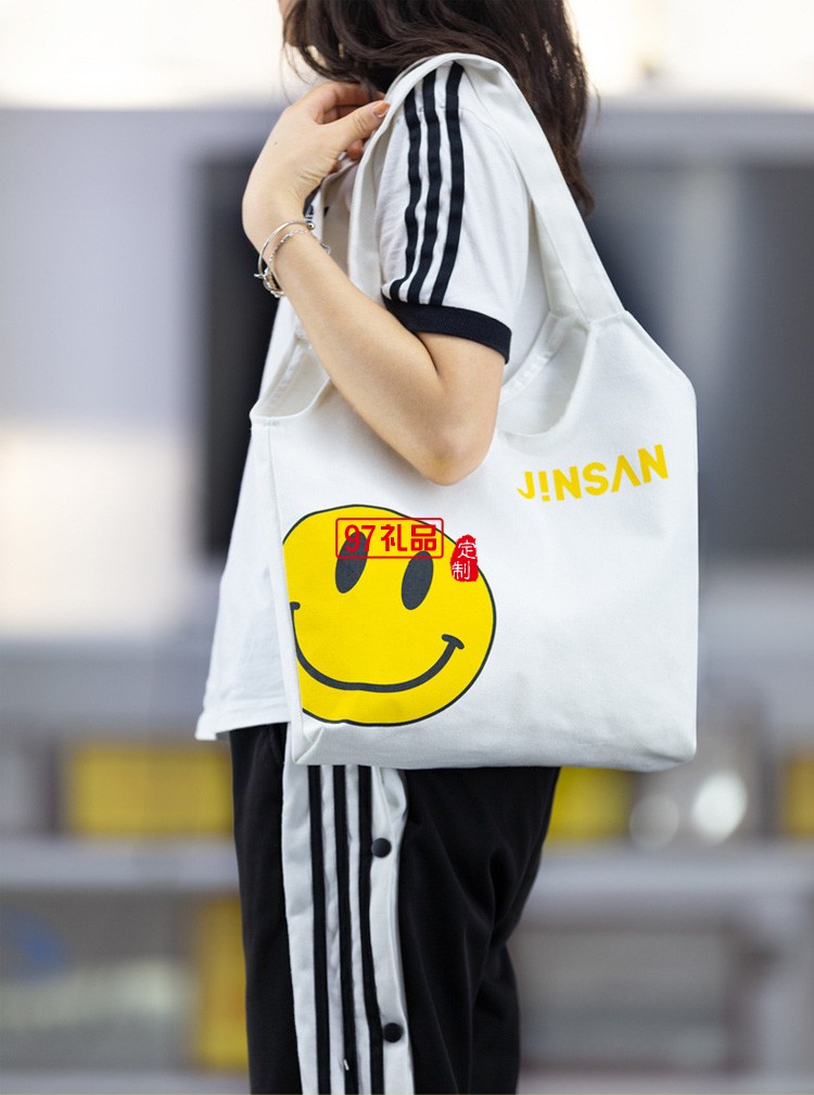 批發(fā)卡通學(xué)生帆布袋 購(gòu)物禮品手提帆布包 棉布手提袋彩印