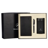 高檔商務保溫杯、筆、筆記本套裝