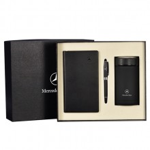 高檔商務保溫杯、筆、筆記本套裝