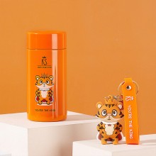 新品虎年虎虎生威套裝禮盒 鑰匙扣保溫杯商務(wù)禮品杯子定制