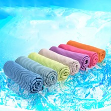 冷感巾超細(xì)纖維速干巾戶外降溫冰涼巾罐裝運動毛巾活動小禮品定制