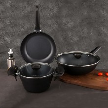 火象不沾鍋三件套鍋具家用加厚鍋具組合企業(yè)年會(huì)禮品鍋送客戶禮品