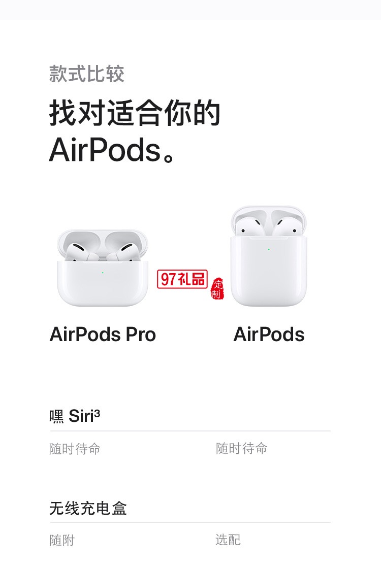 主動降噪無線藍(lán)牙耳機 適用iPhone/iPad定制公司廣告禮品