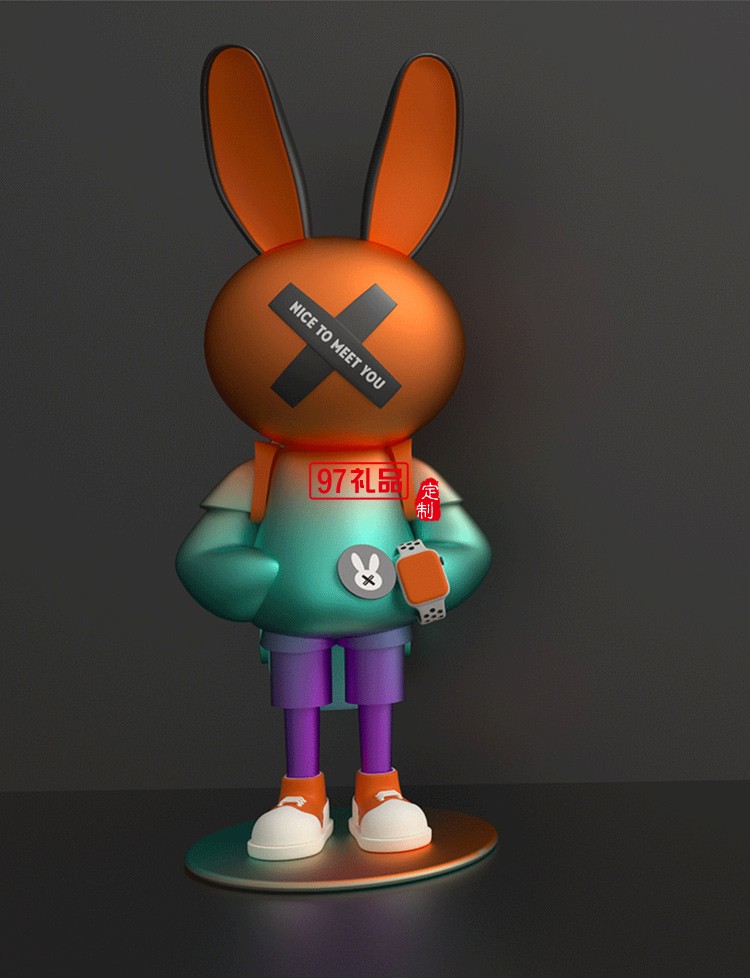 常青兔 手辦擺件盲盒 隨機款手辦