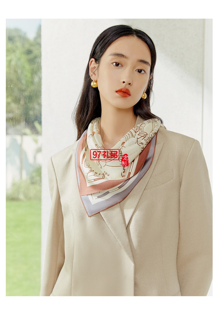 萬事利真絲中方巾+香氛套裝送媽媽母親節(jié)七夕禮物禮盒萬物生香氛