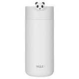 迪樂(lè)貝爾可愛(ài)熊貓系列周邊紀(jì)念伴手禮水杯316不銹鋼便攜提手保溫杯