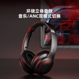 聯(lián)想thinkplus頭戴式藍(lán)牙耳機(jī)主動降噪