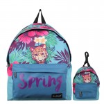 ROCKLAND美國(guó)洛克蘭春語(yǔ)系列雙肩包男女休閑背包南山獸鸚解語(yǔ)旅行大