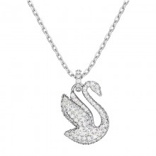 施華洛世奇ICONIC SWAN王一博同款紅天鵝項鏈女款 送女生禮物