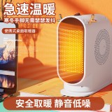 新款小型暖風(fēng)機便攜式辦公室宿舍臥室家用桌面暖風(fēng)冬取暖器