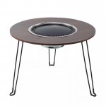 君華仕 GENVAS圍爐桌子燒烤爐全套家用室內(nèi)外圍爐煮茶器具套裝炭烤火