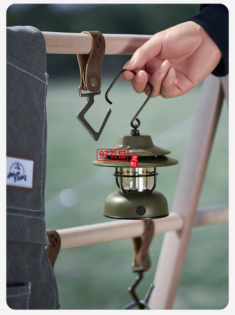 牧高笛（MOBIGARDEN） 復(fù)古營燈 戶外露營帳篷燈LED