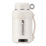 山水便攜真空電熱水杯（316不銹鋼內(nèi)膽）