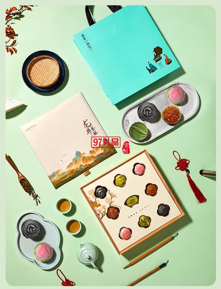 南宋胡記中式糕點(diǎn)龍井茶酥禮盒裝茶點(diǎn)團(tuán)購(gòu)杭州特產(chǎn)送長(zhǎng)輩伴手禮